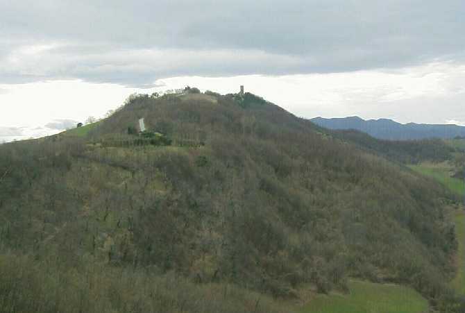 Modern photo of Mount Battaglia