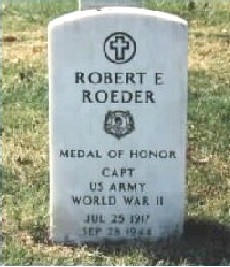 Headstone of Captain Roeder