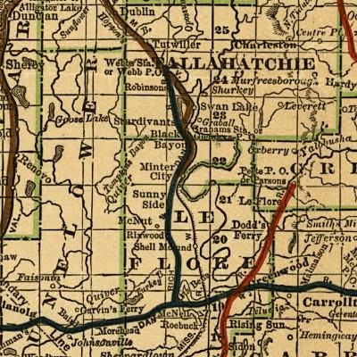 Map of 1888
