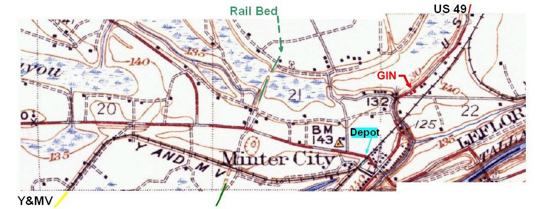 Map of Minter City