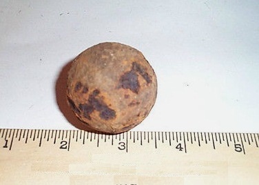 Cannon Ball dug at Collierville