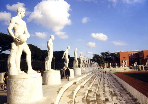 Foro Mussolini - Statues
