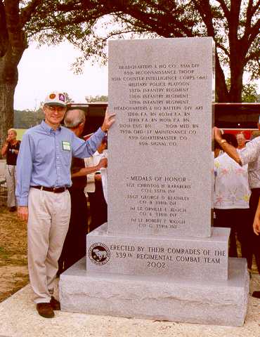 Dedication of Monument at Camp Shelby